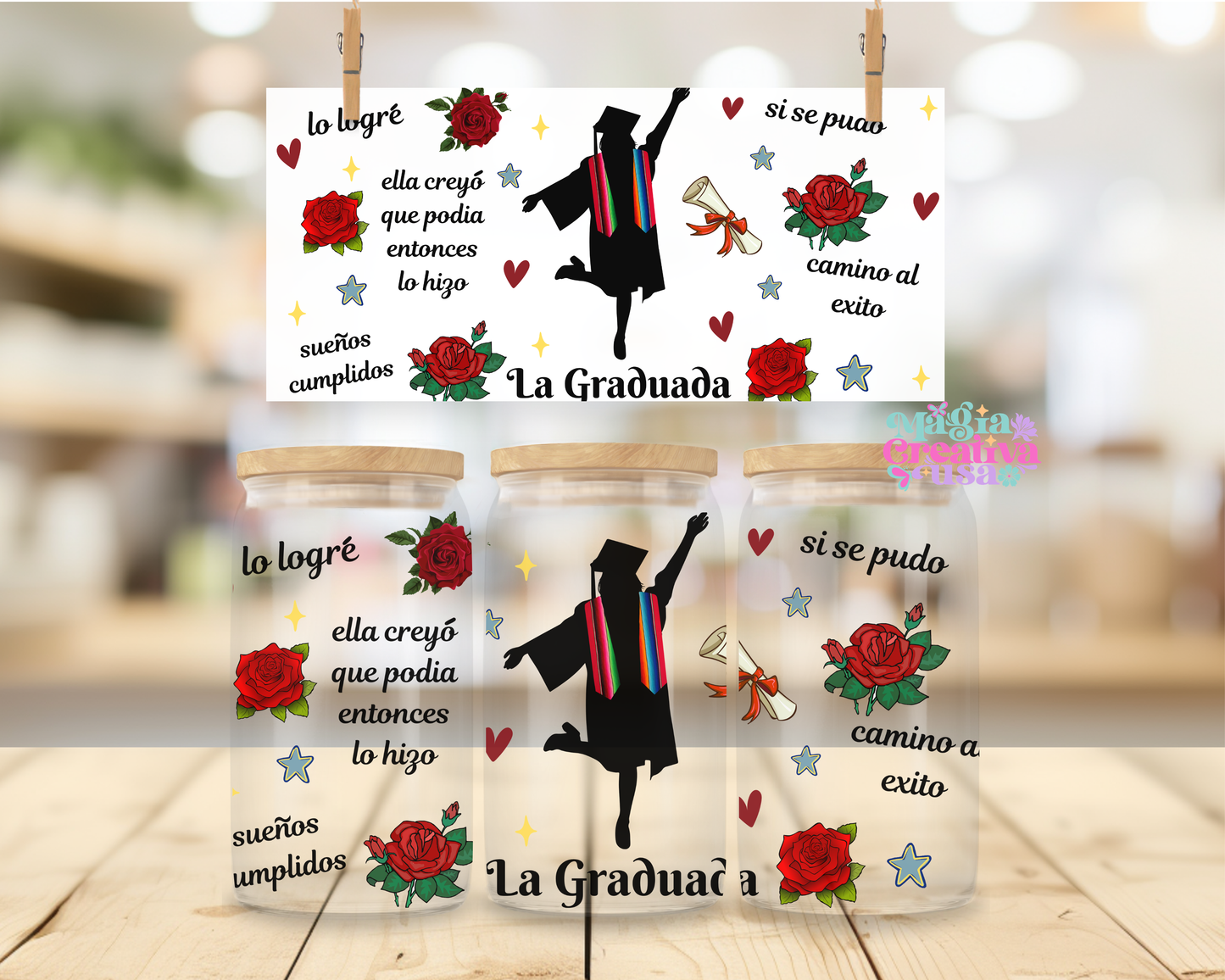 Graduada uvdtf wrap