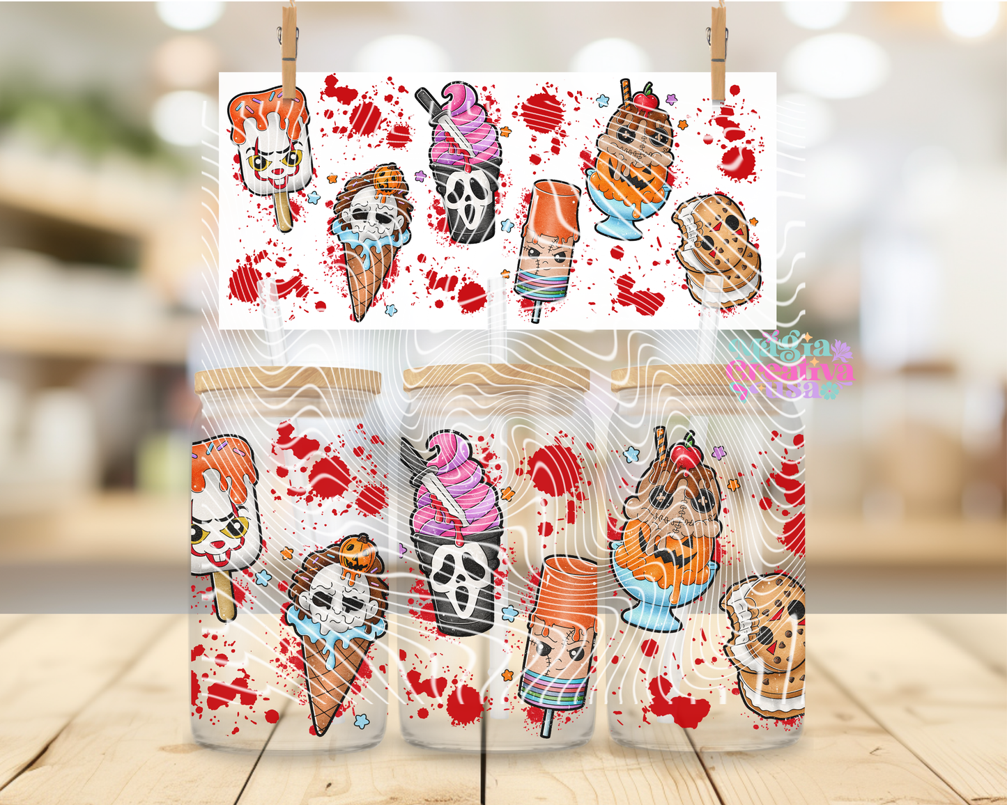 Horror Popcicles uvdtf