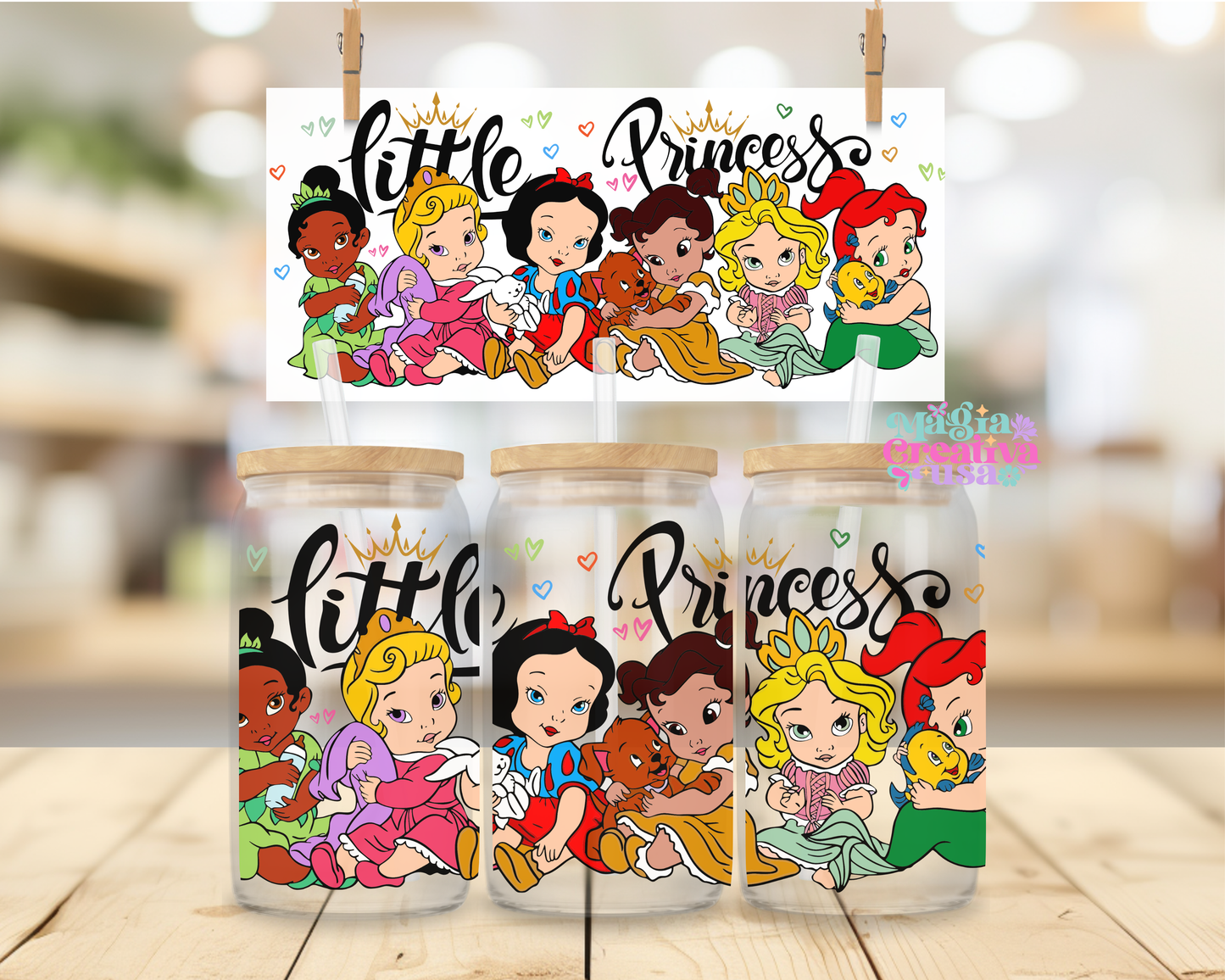 Little Princess Uvdtf wrap