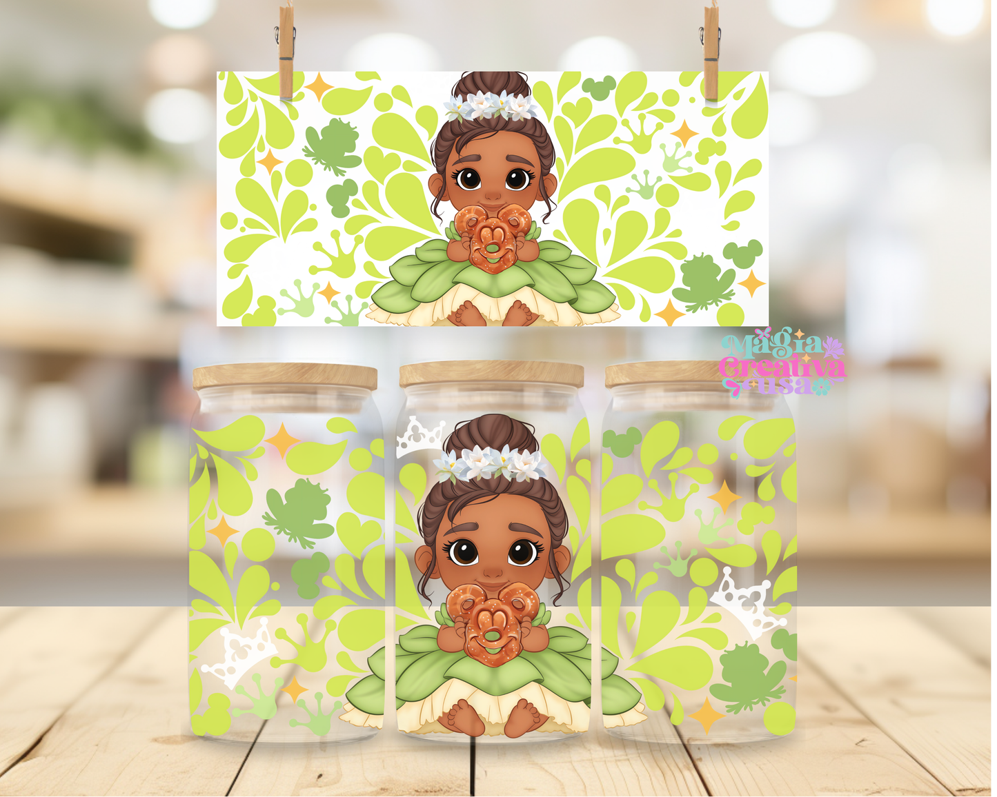 Tiana uvdtf wrap