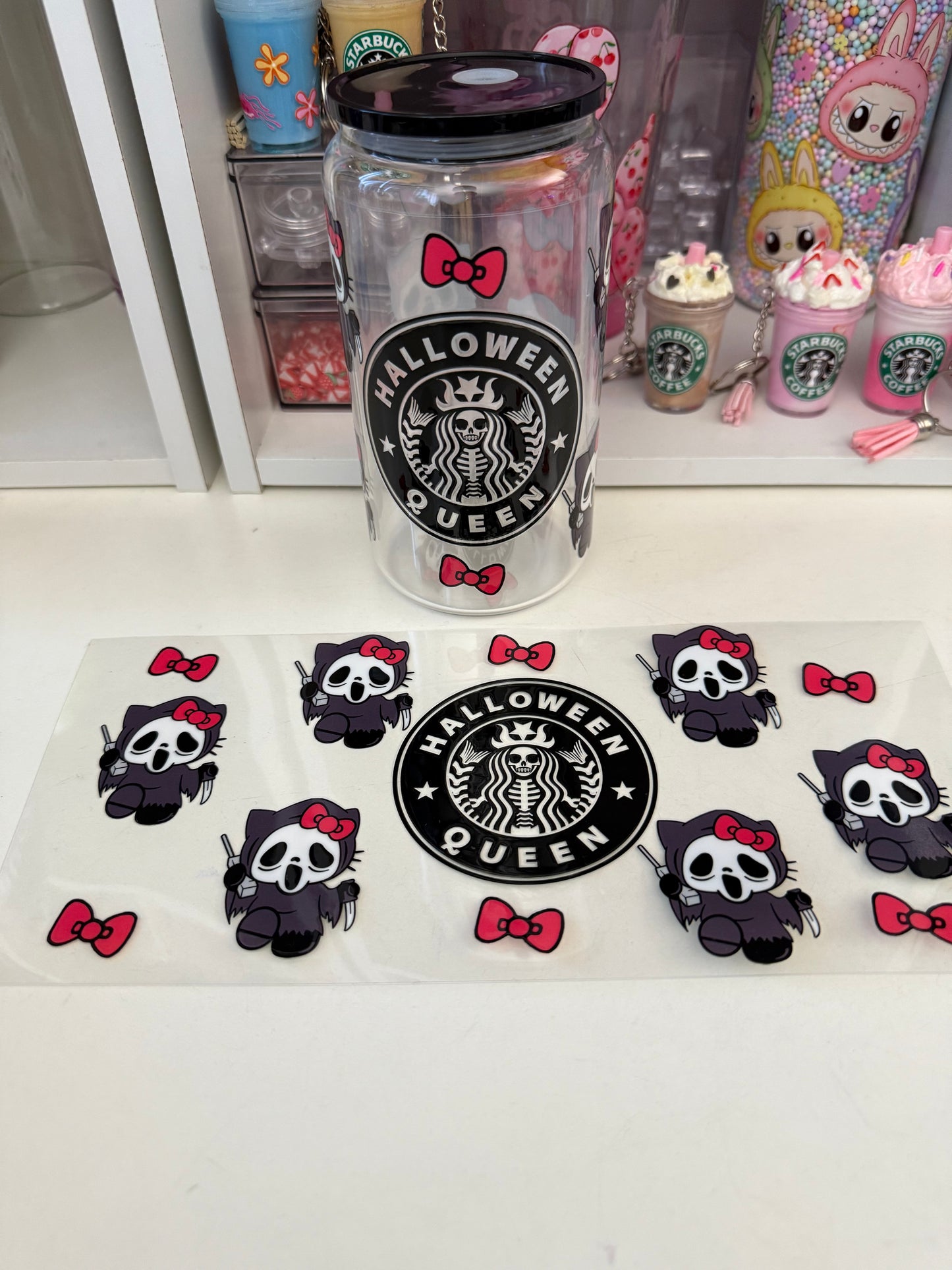 Halloween Queen uvdtf wrap