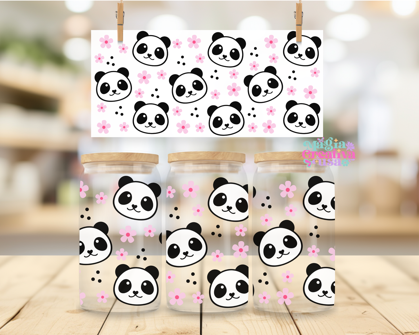 Panda uvdtf wrap