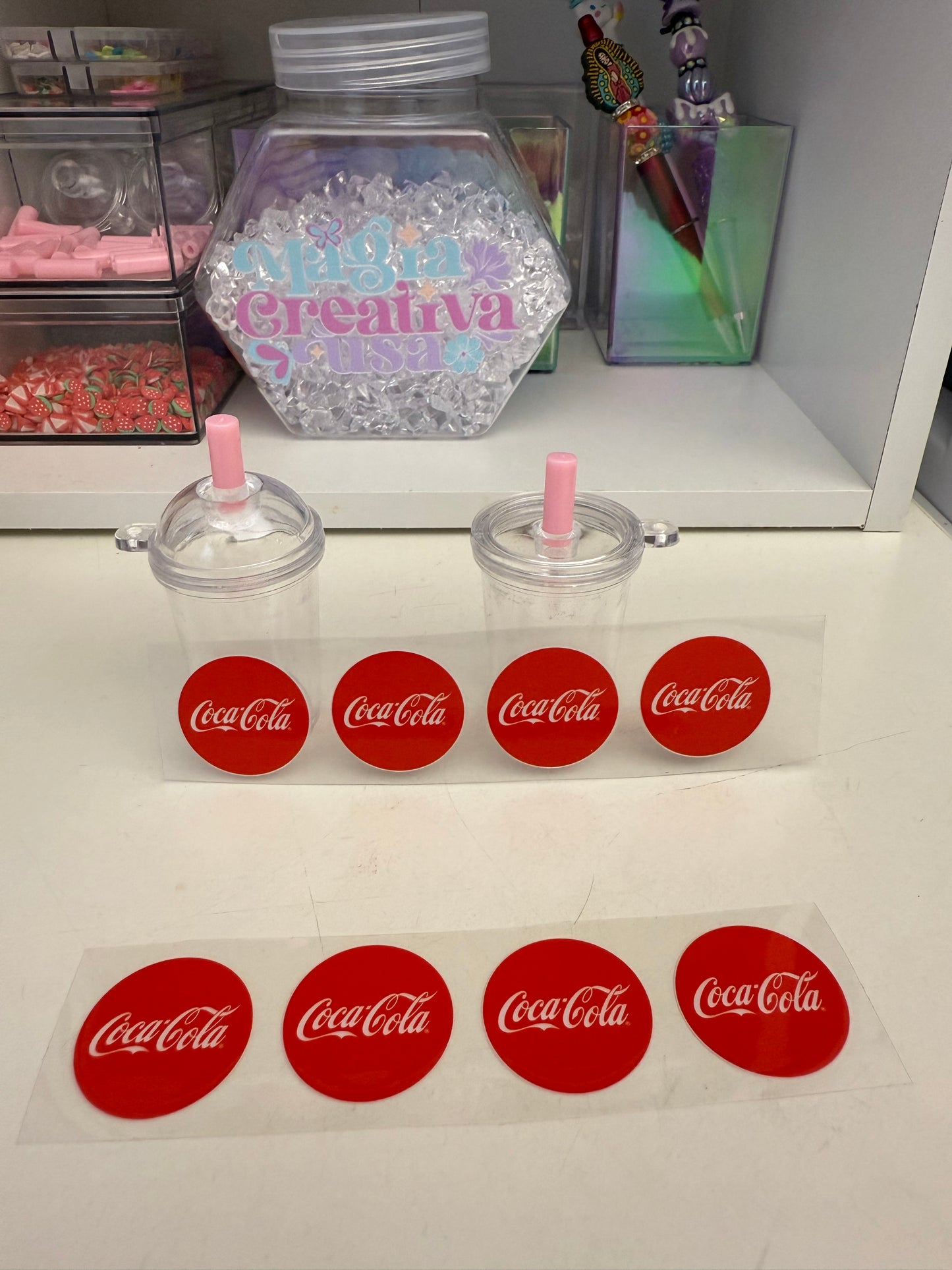 Set of 4 Cola logos