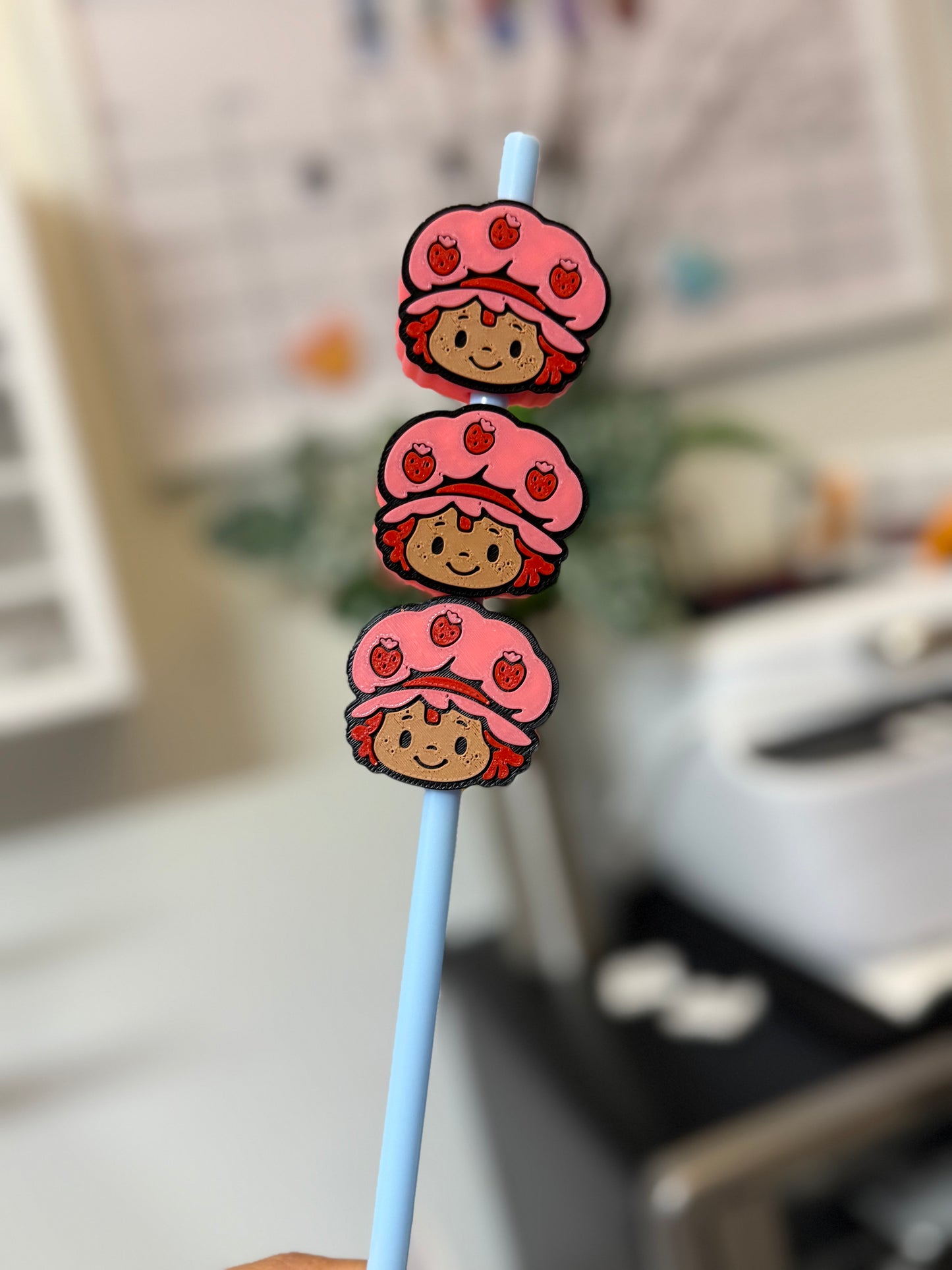 Rosita 3D Straw Toppers