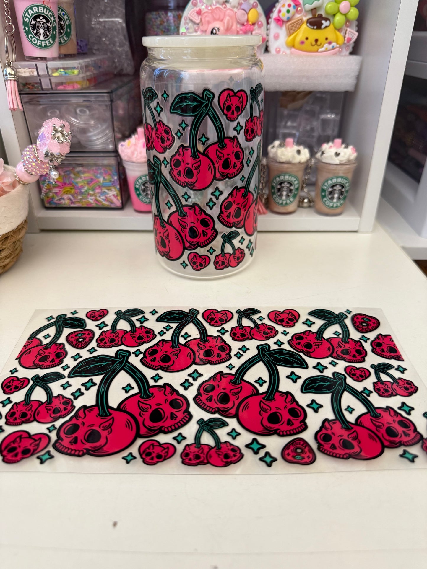 H-monster cherries uvdtf wrap