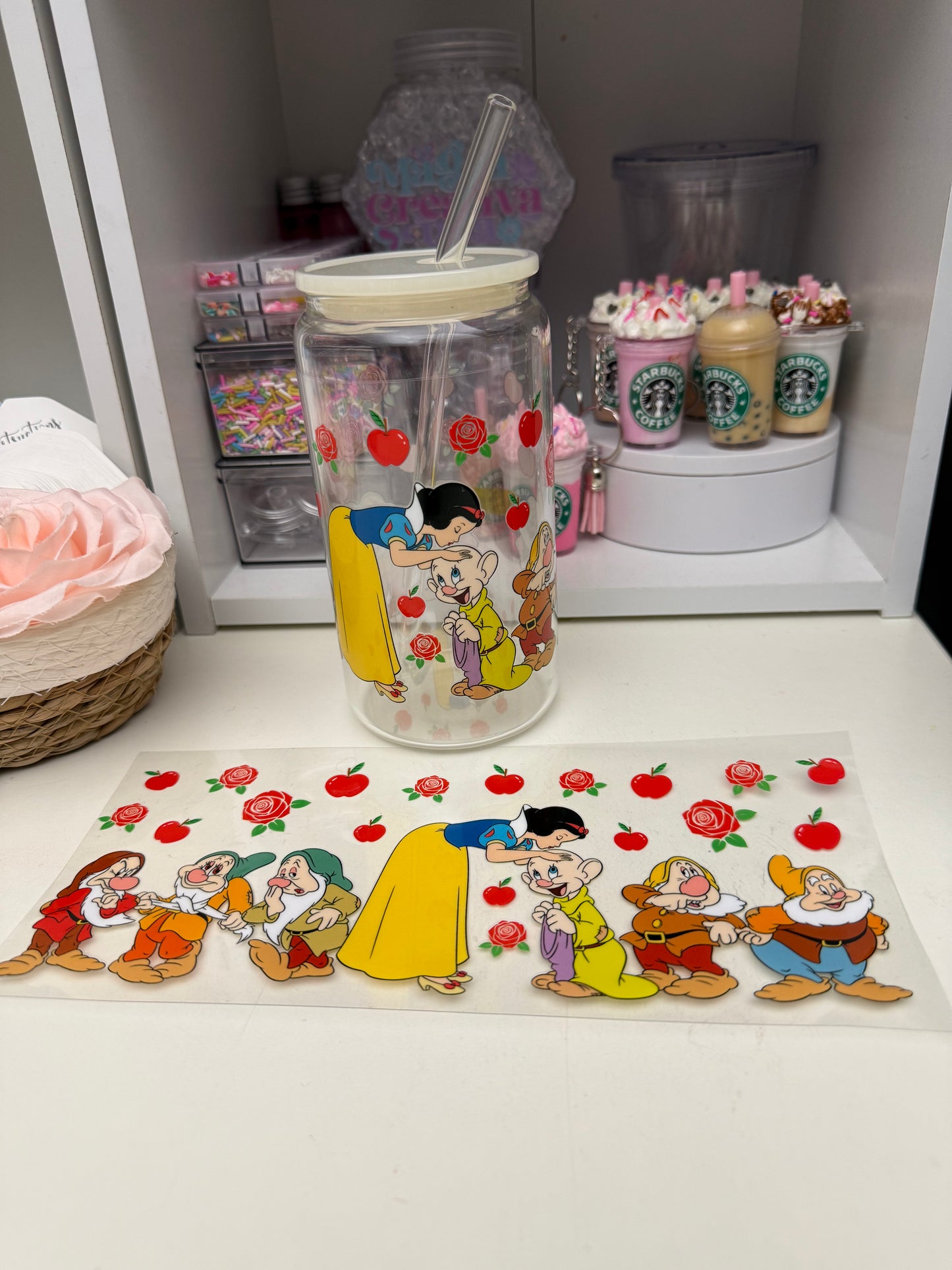 Apple princess uvdtf wrap
