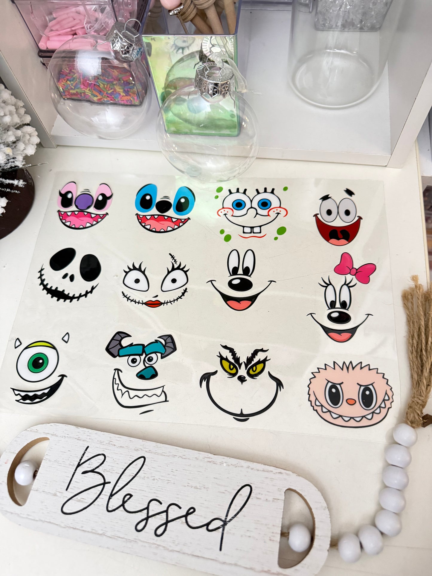 Ornaments uvdtf wraps 12 characters!