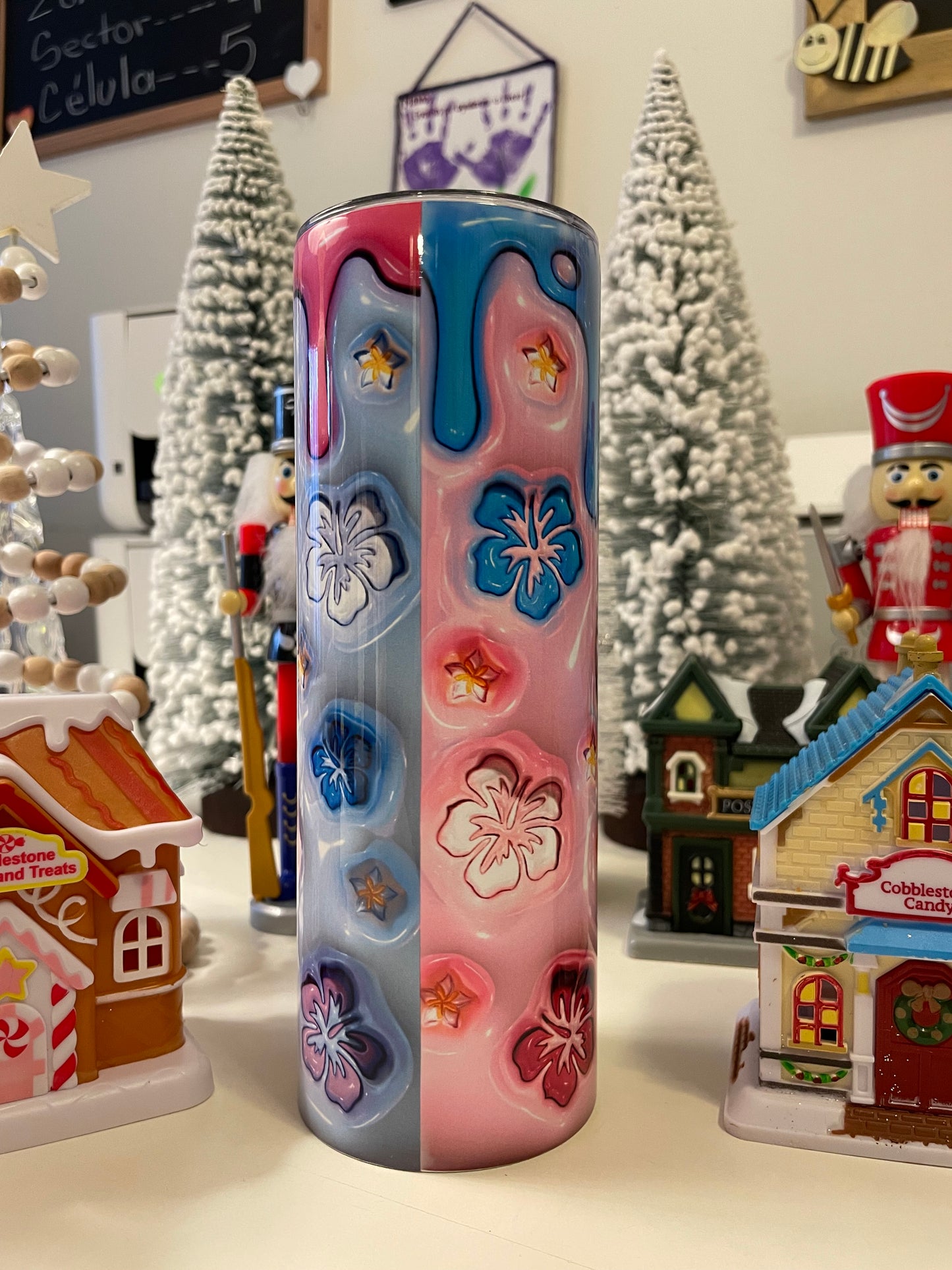STITCH SKINNY TUMBLER 3D 20 OZ.