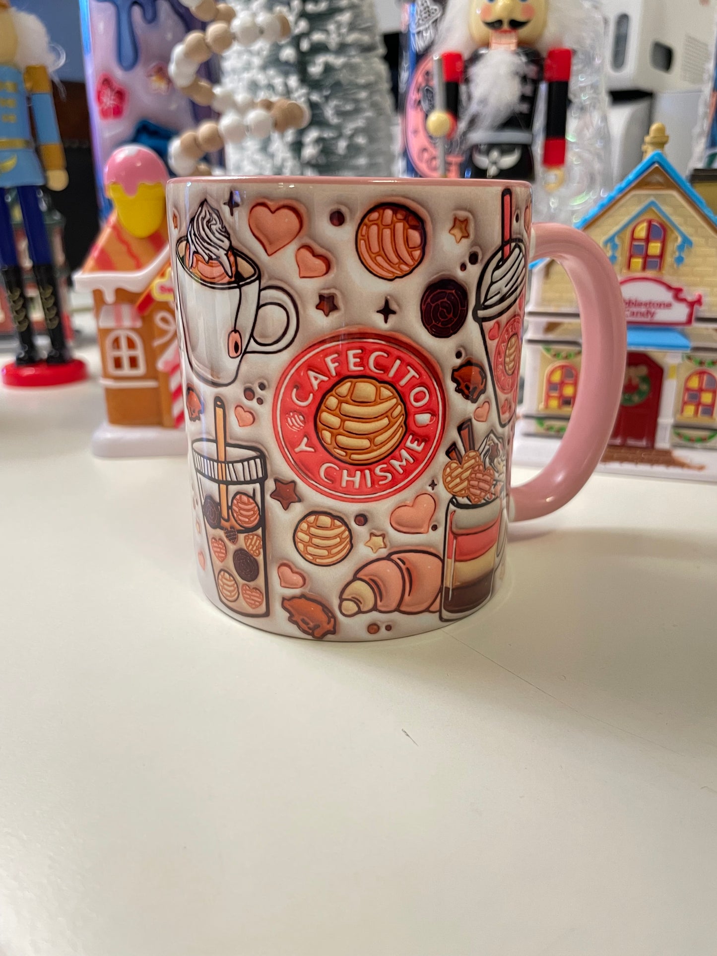 Cafecito y Chisme Mug 11 oz.