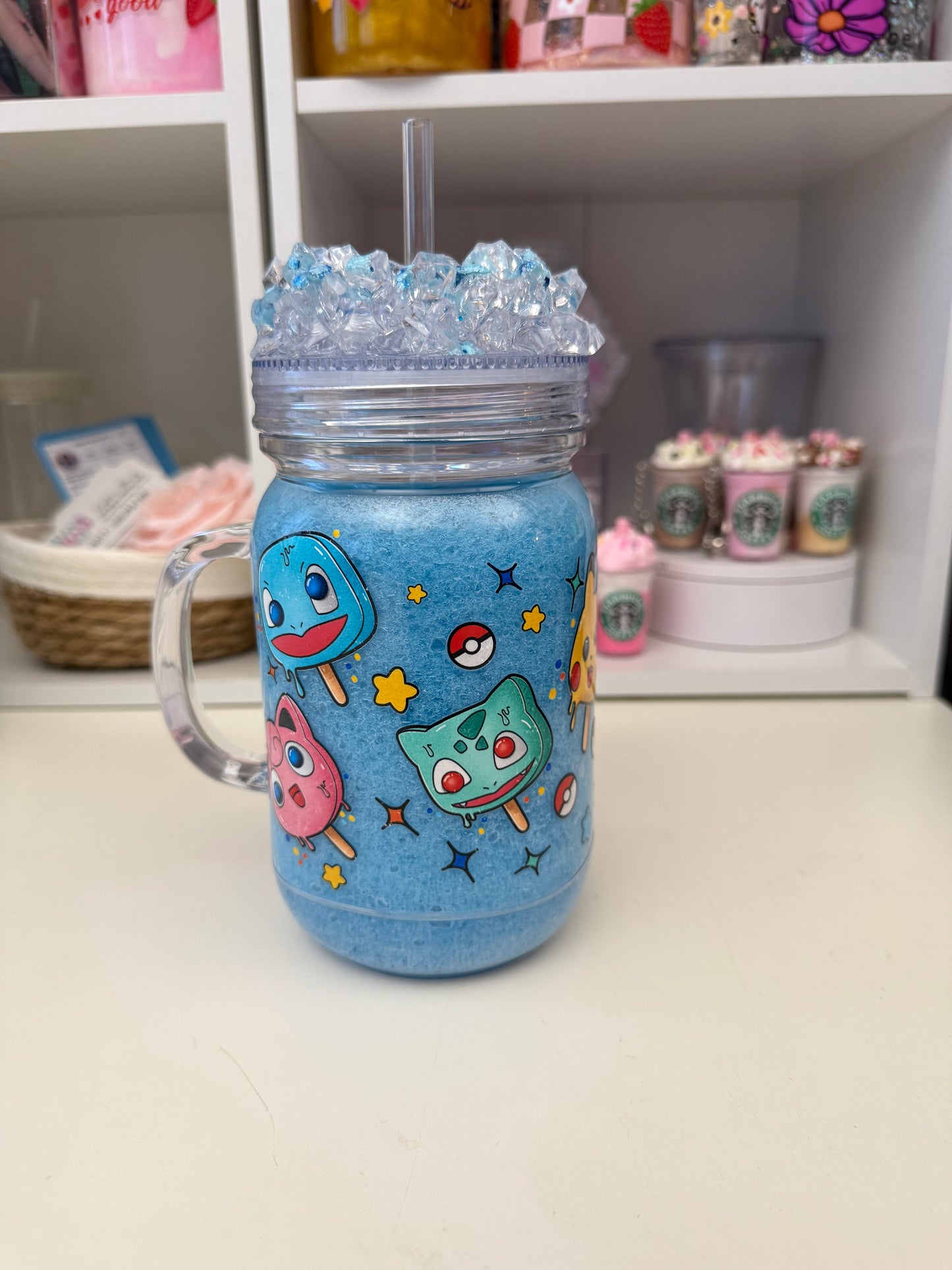 Popsicle Slushy jar.