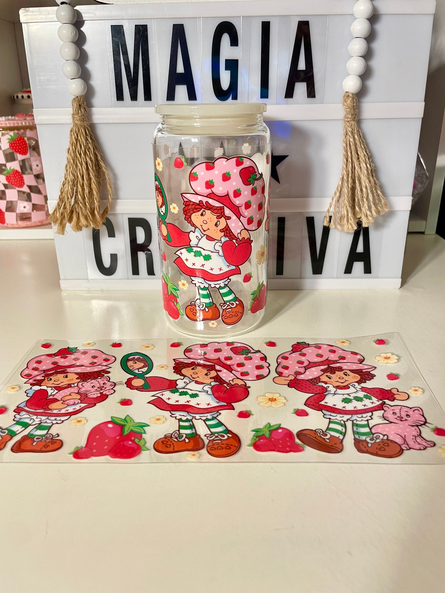 Pink doll uvdtf wraps