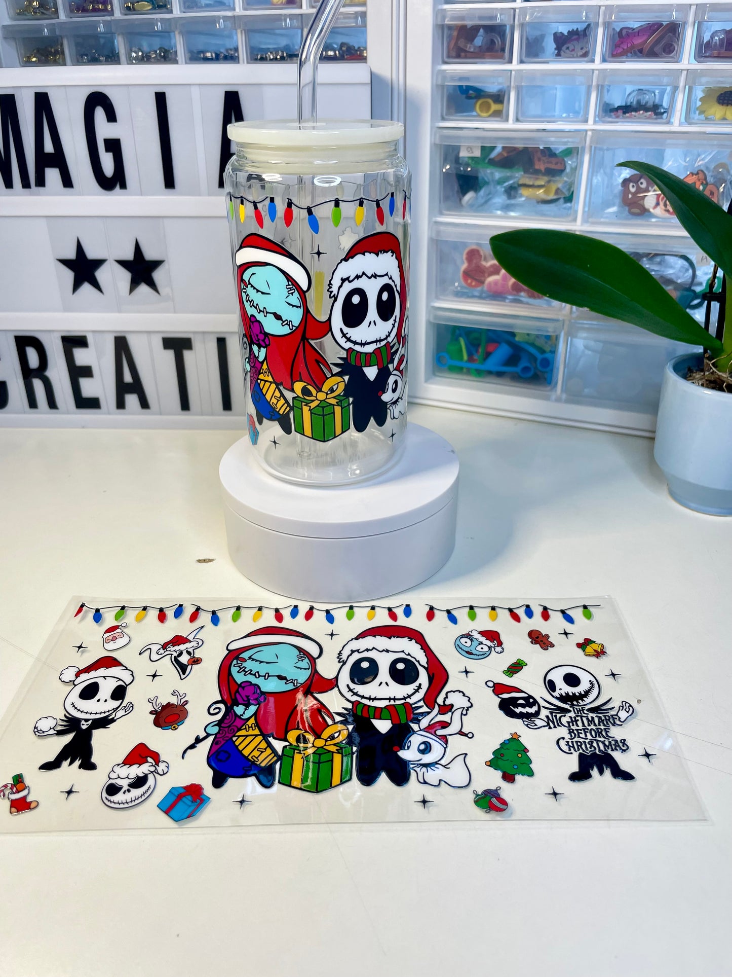 Sally & Jack Christmas uvdtf wraps