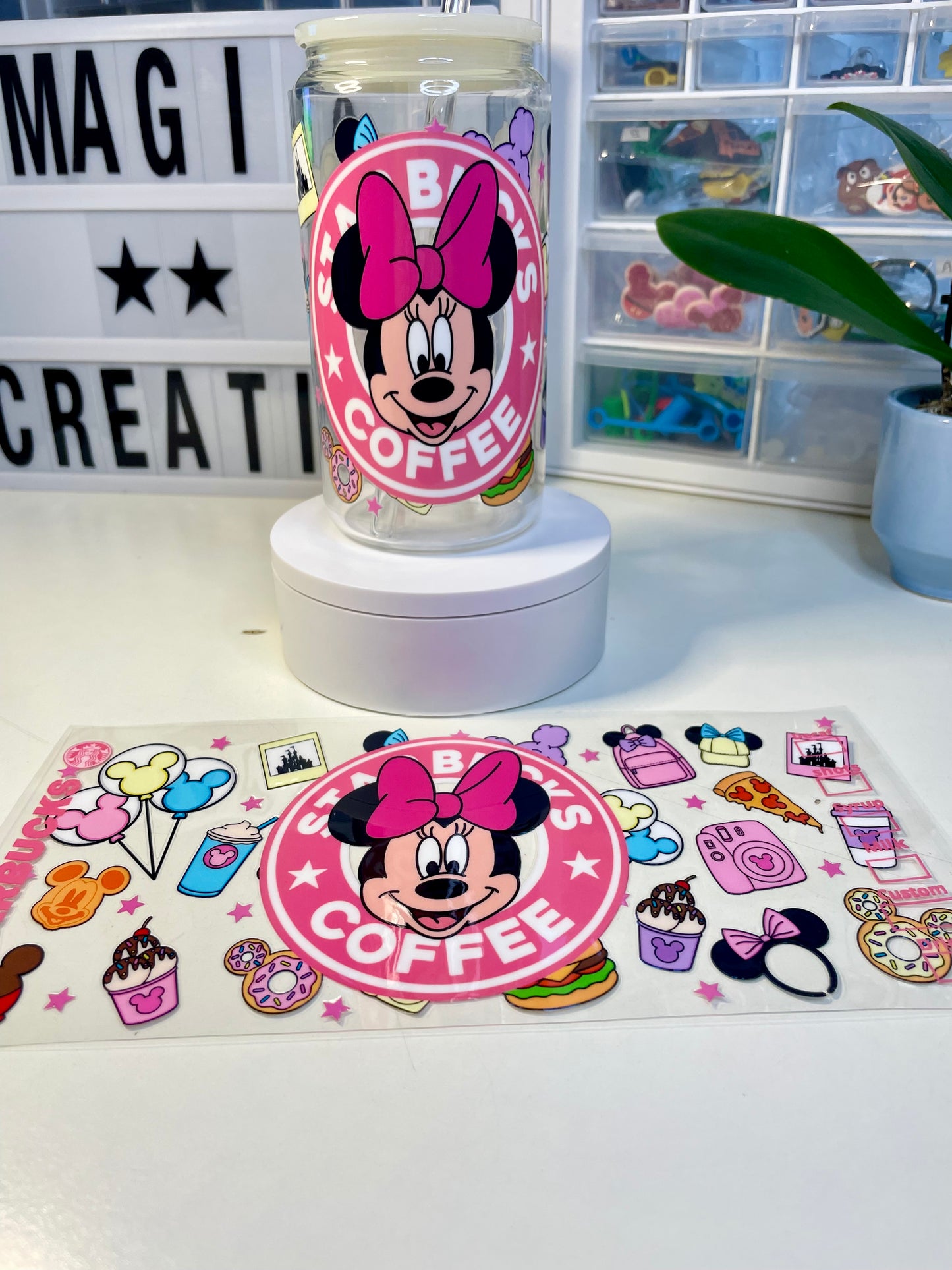 Minnie uvdtf wrap 16oz.