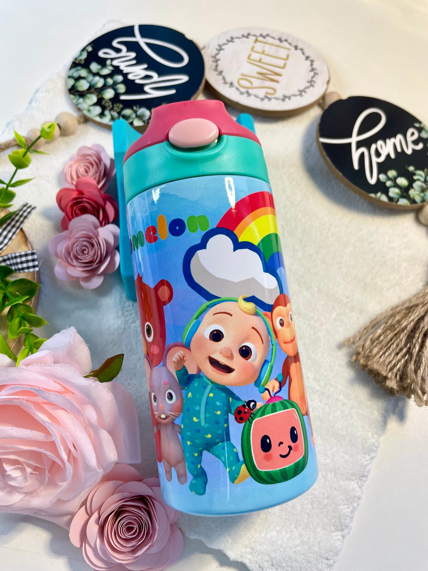 Cocomelon tumbler 12oz