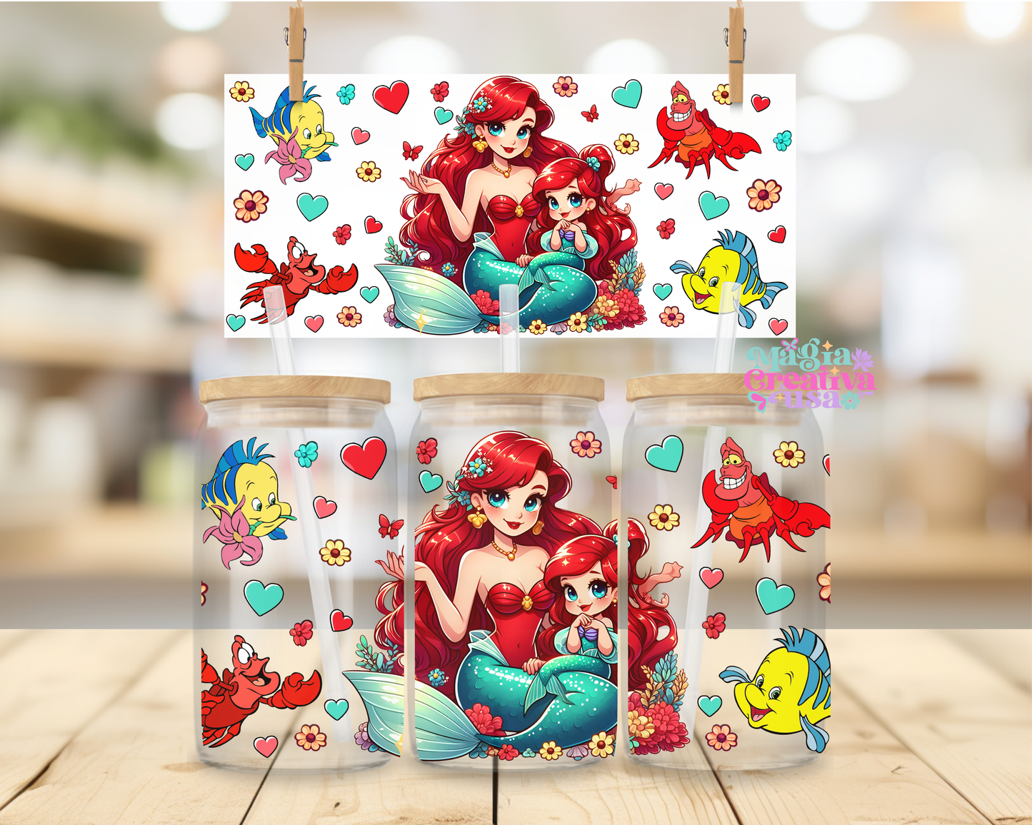 Arielmom uvdtf wrap