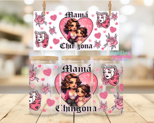 Mamá pink uvdtf wrap