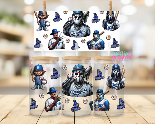 BaseBall Horror uvdtf wrap
