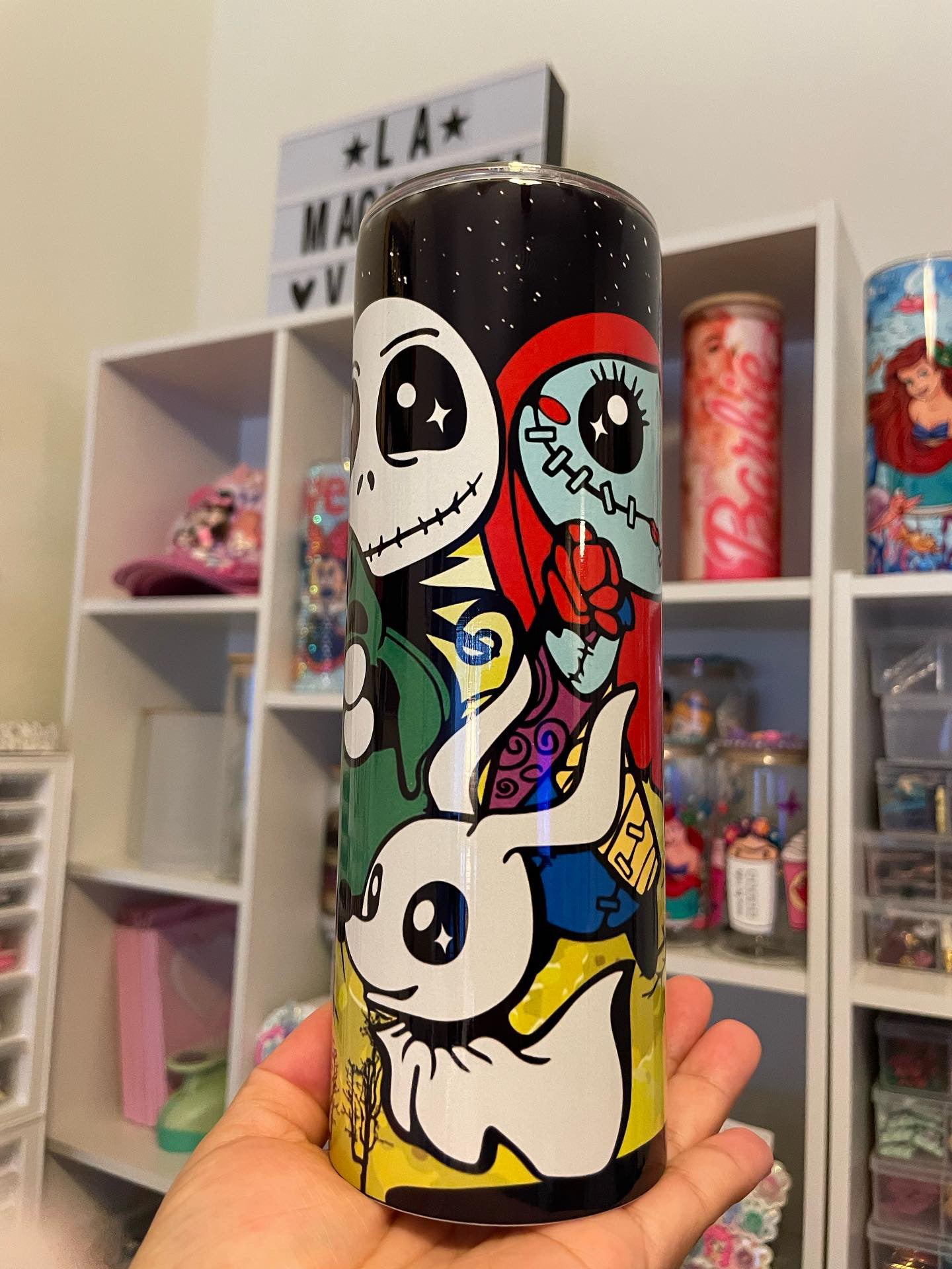 Jack and Sally Inspired 20oz Tumblers