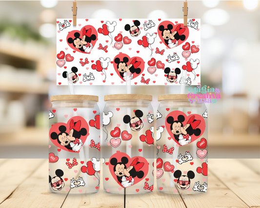 Heart minie uvdtf wrap