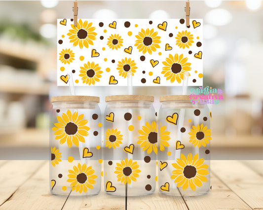 sunflower uvdtf wrap