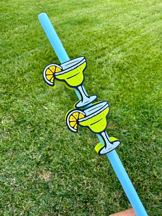 Margarita 3D Straw Topper