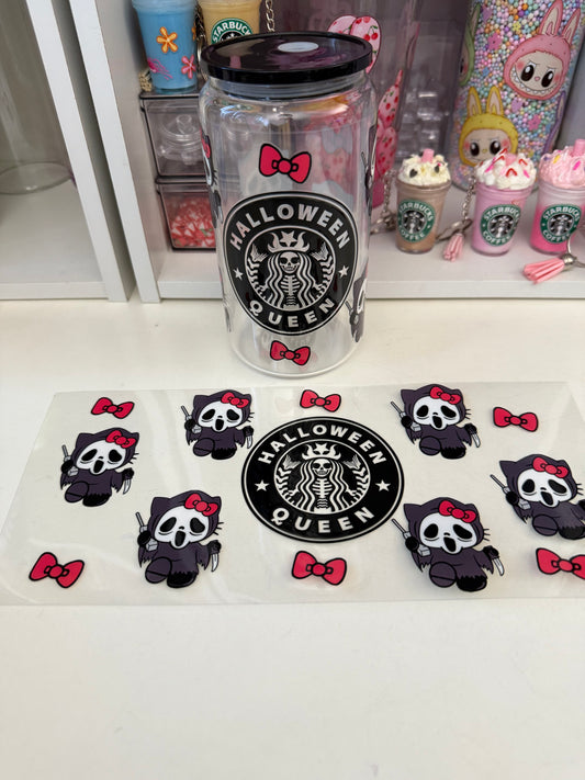 Halloween Queen uvdtf wrap