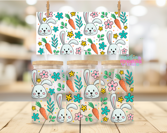 Easter bunny uvdtf wrap