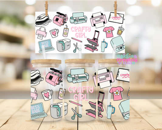 Crafty girl uvdtf wrap