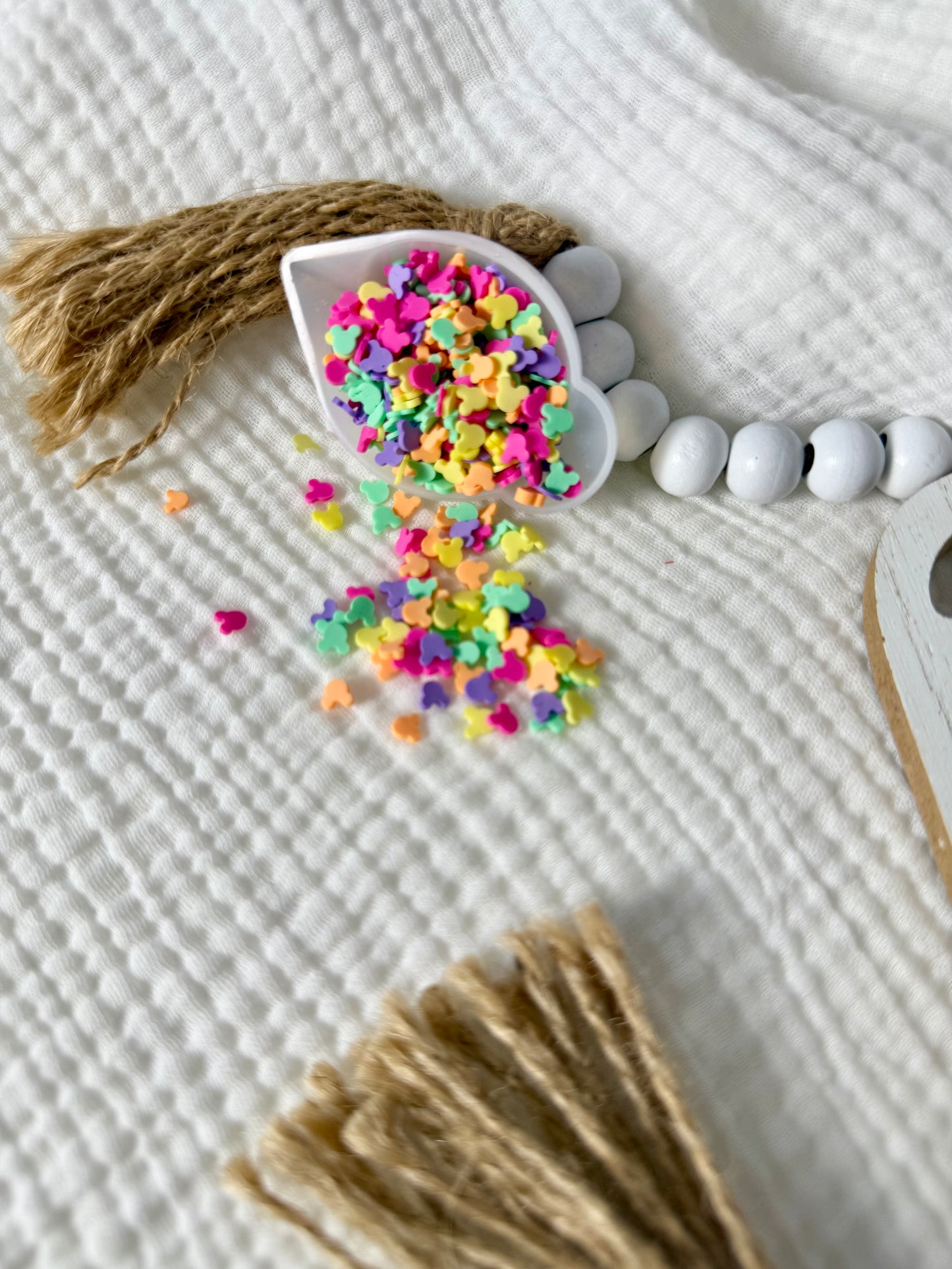 Polymer clay orejas