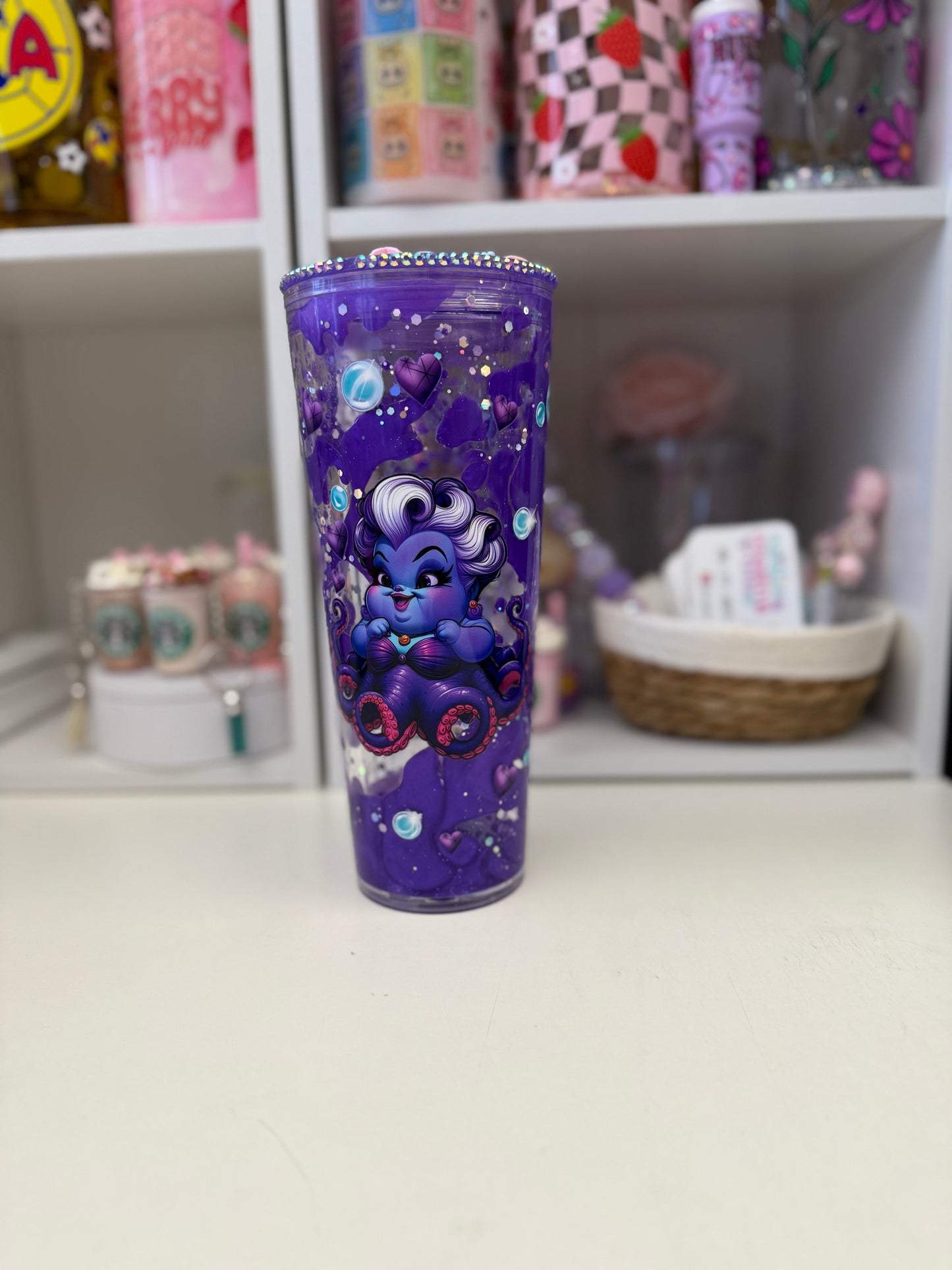 Ursula snow globe 24 oz