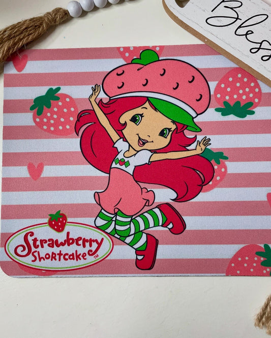 Strawberry mouse pad