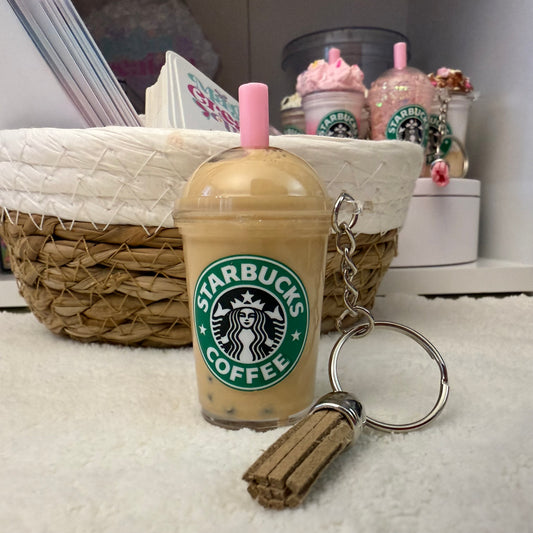 Boba Snow globe Keychain