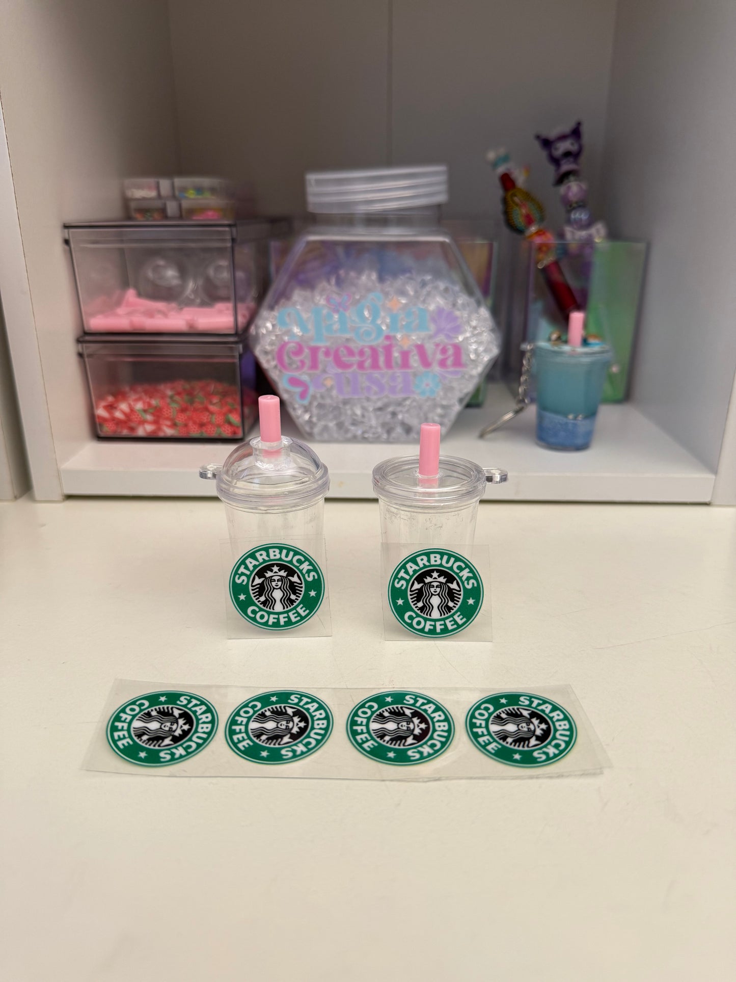 Set of 4 s-coffe logos