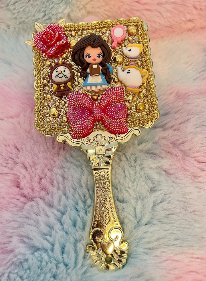 Beauty and the Beast Inspired Hair Brush