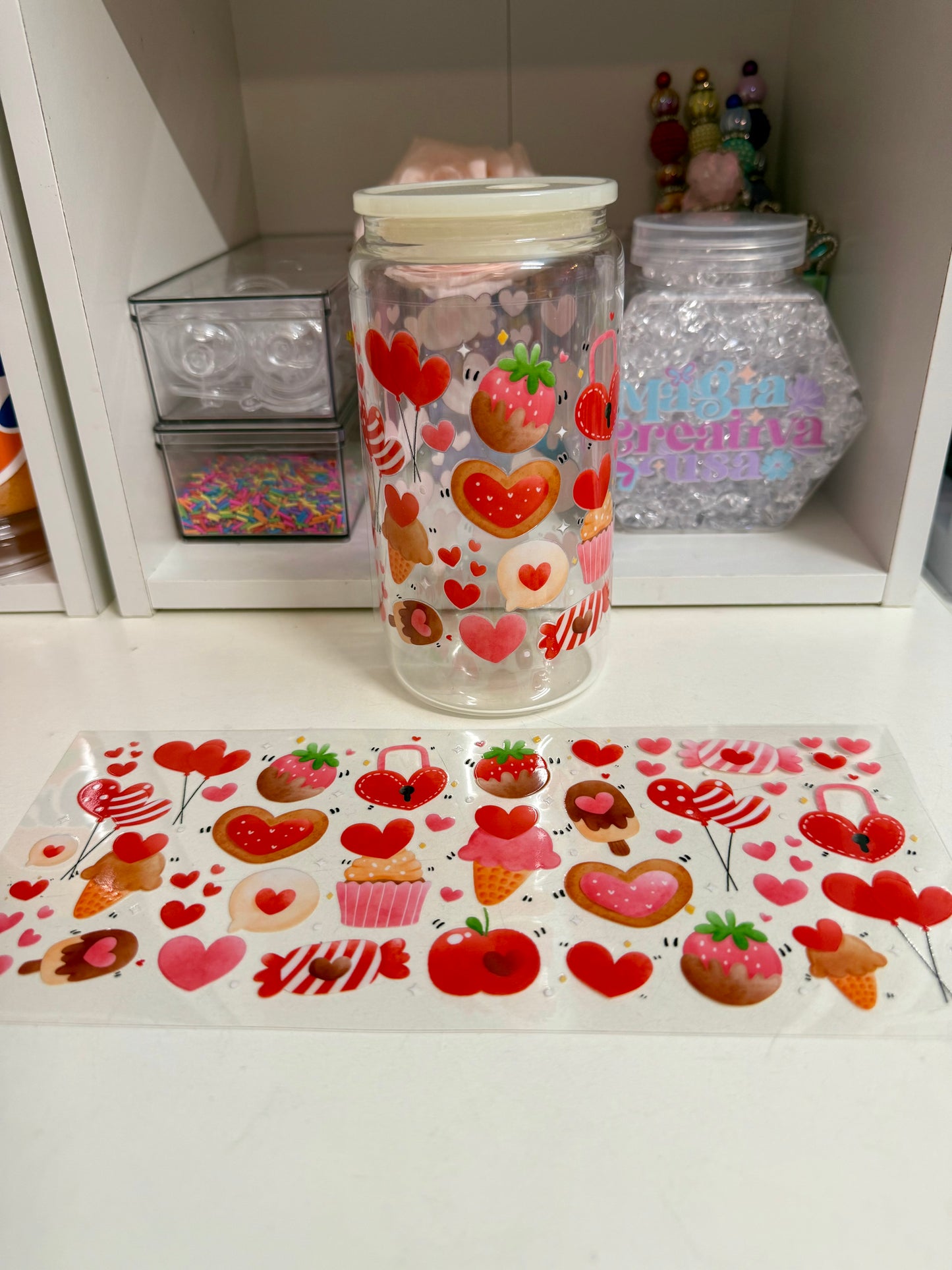 Sweet heart ❤️ uvdtf wrap