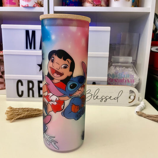 Stitch 20oz glass can