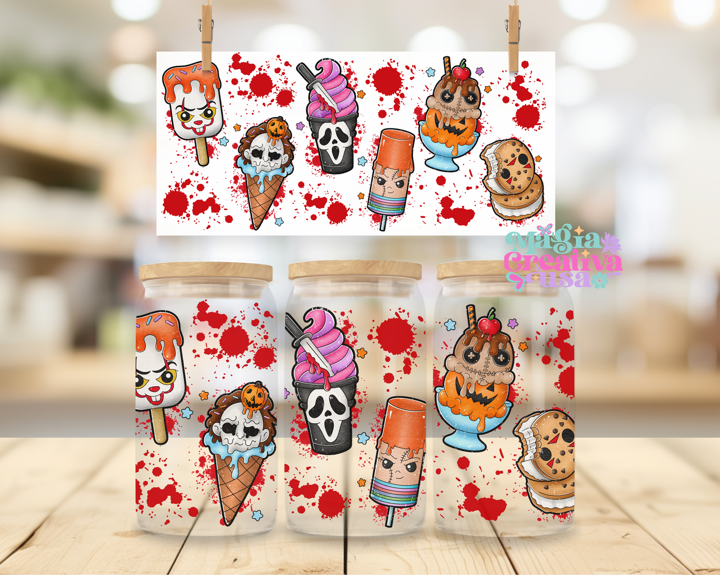 Lollipop monsters uvdtf wrap