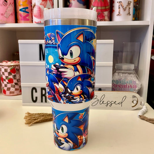 Spike hair 20oz Tumbler