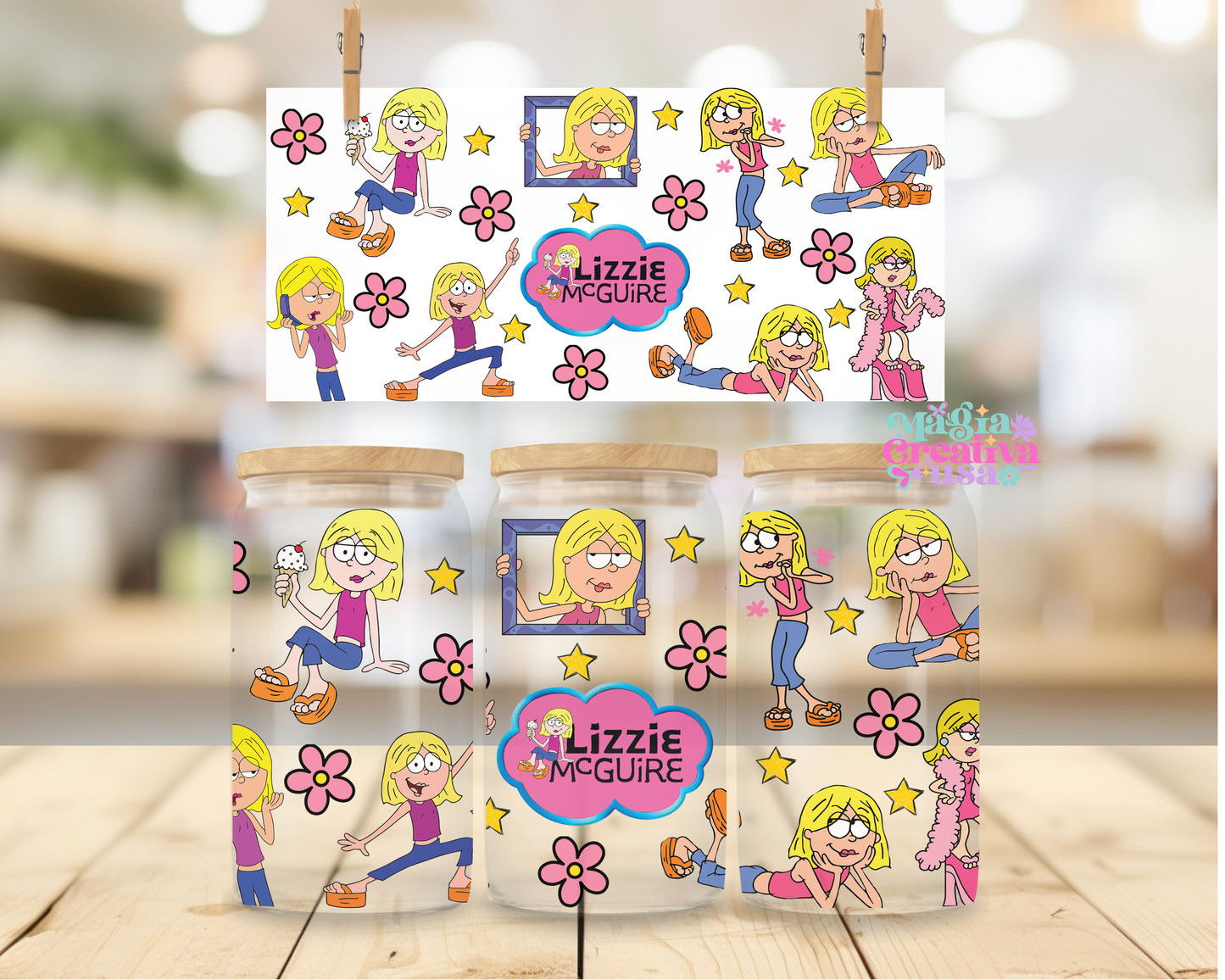 Girly uvdtf wrap