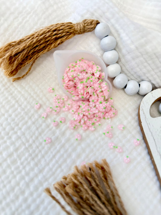 Polymer clay strawberry