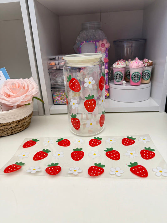 Fresas uvdtf wrap