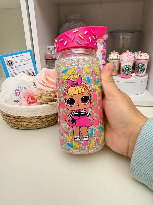 Snow globe Tumbler 12 oz