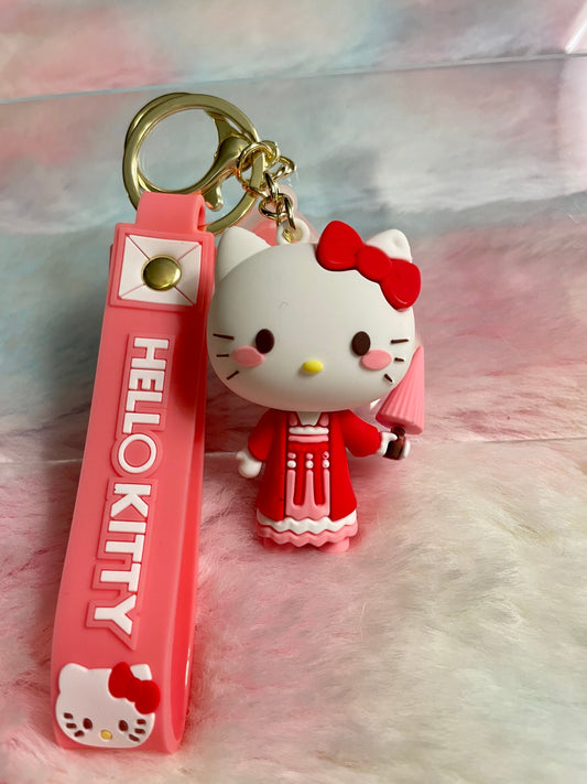 HK red Keychain