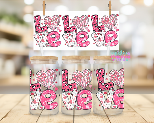 3 love decals uvdtf
