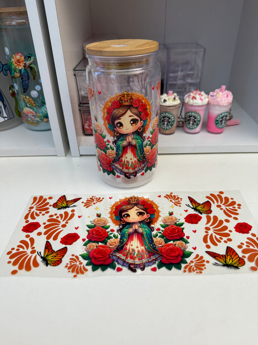 Butterfly uvdtf wrap