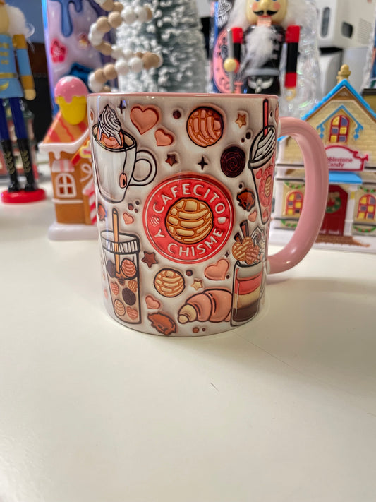 Cafecito y Chisme Mug 11 oz.