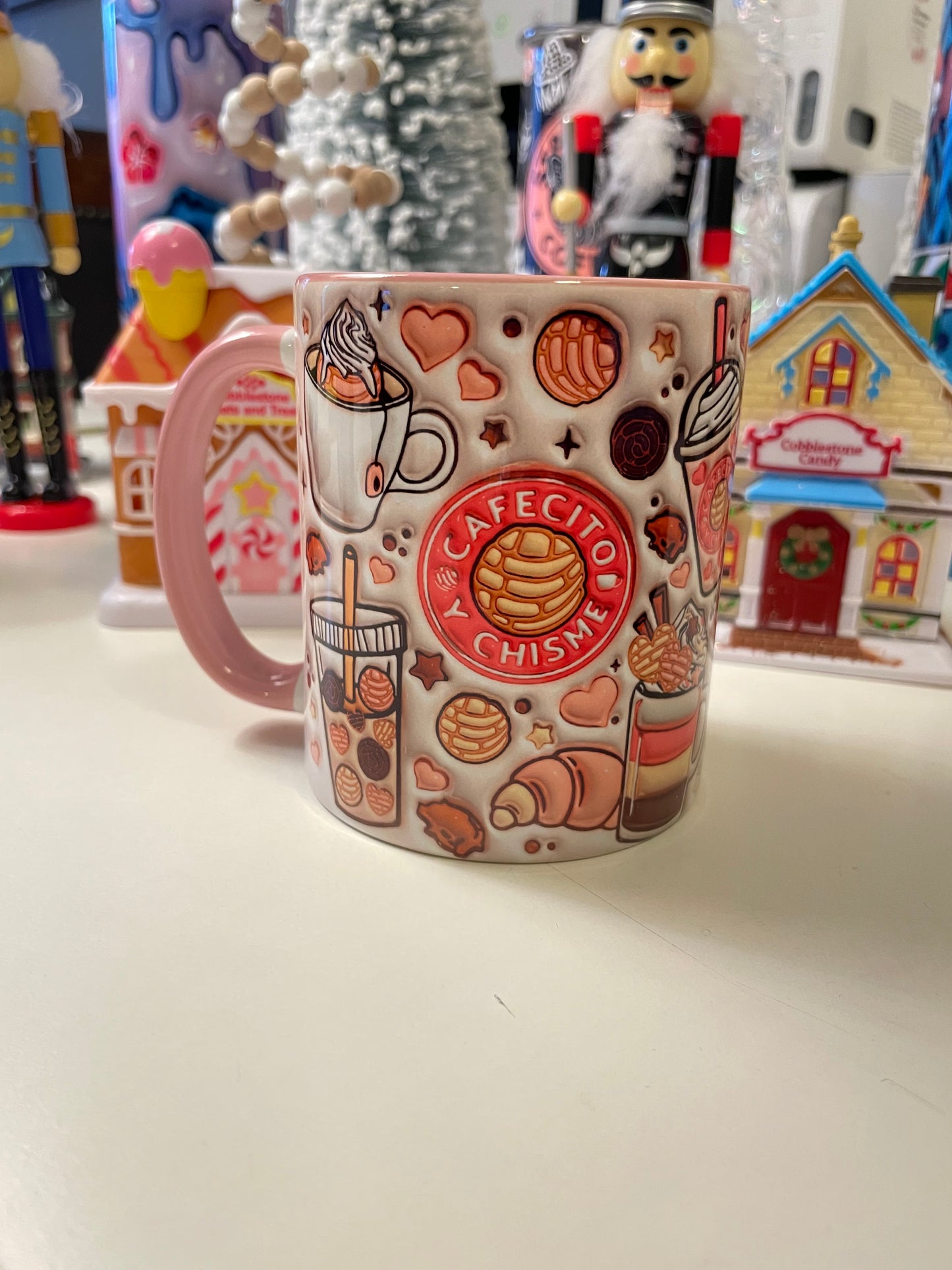 Cafecito y Chisme Mug 11 oz.