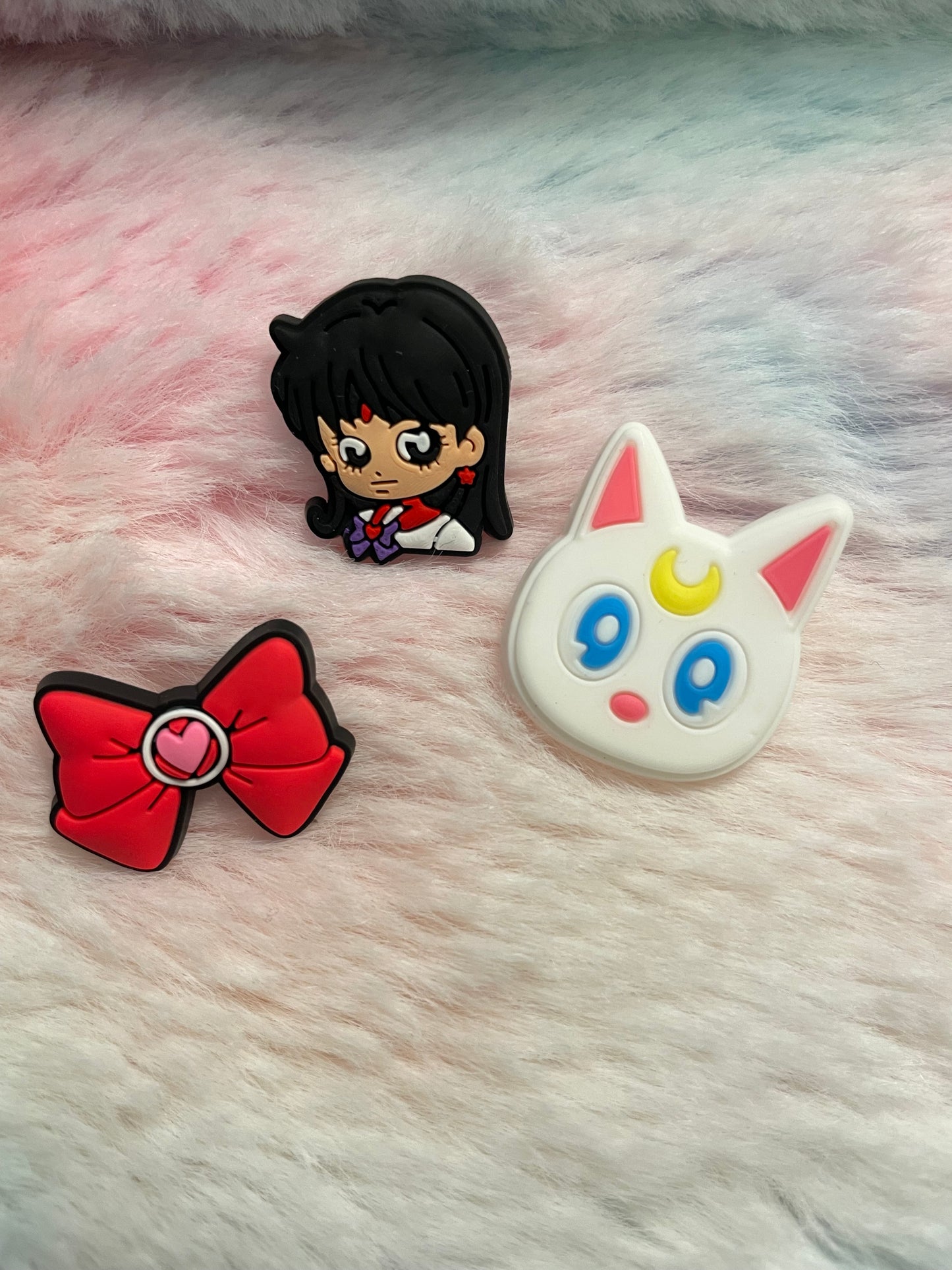 Sailor Moon Straw Toppers set 3 pcs.