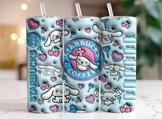 Cinnamaroll tumbler 20oz.