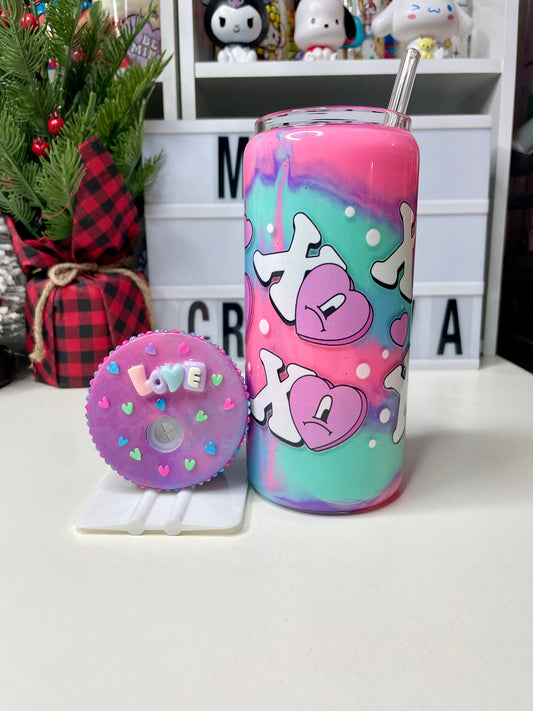 XOXO snow globe